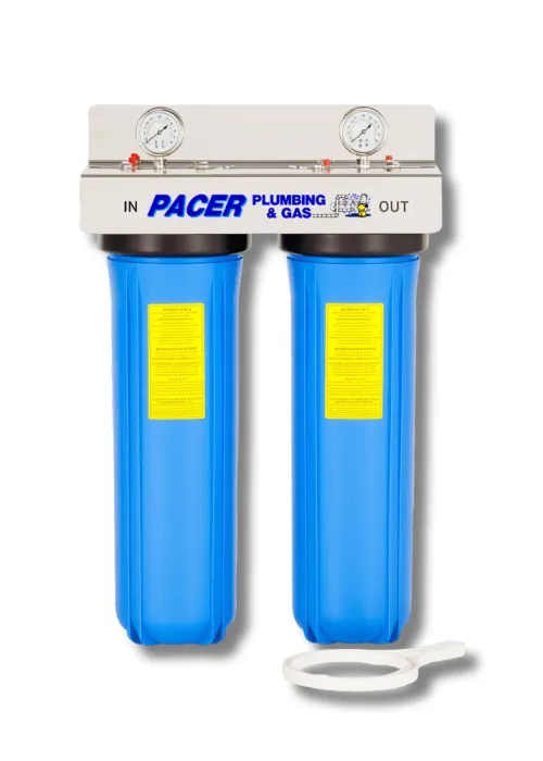 Pacer Plumbing & Gas 2-stage home water filter system
