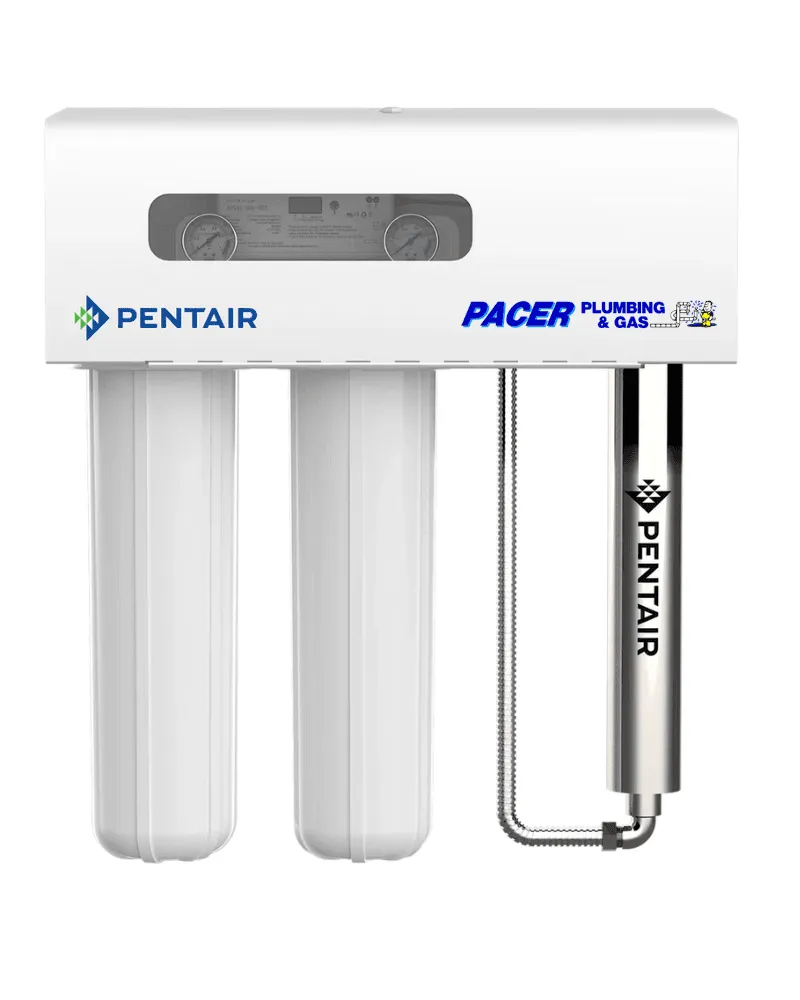 Pacer Plumbing & Gas Pentair rainwater filter with UV steriliser