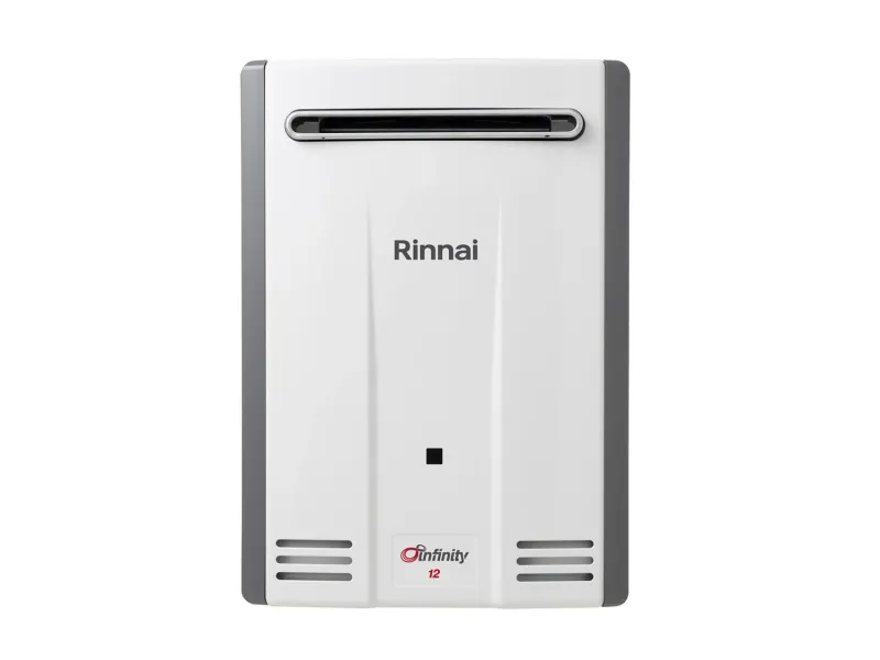 Rinnai Infinity continuous flow gas hot water unit